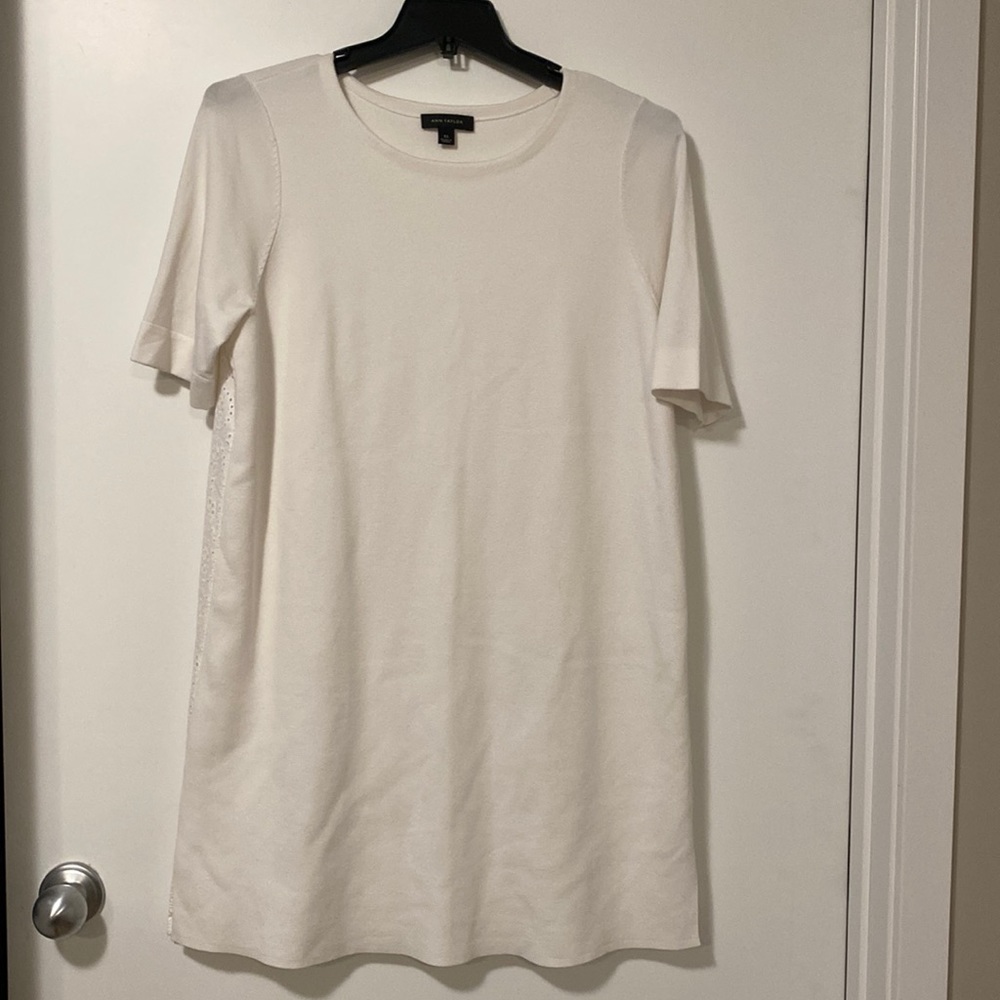 Ann Taylor White Dress
